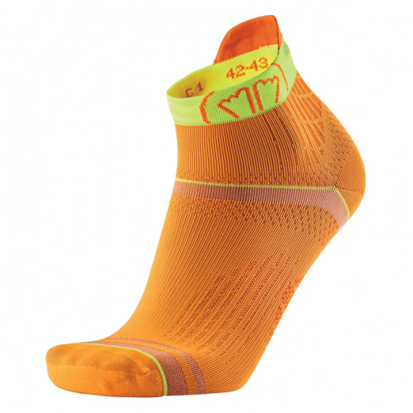 Sidas - Run Feel - Laufsocken Gr 35-36 orange von Sidas