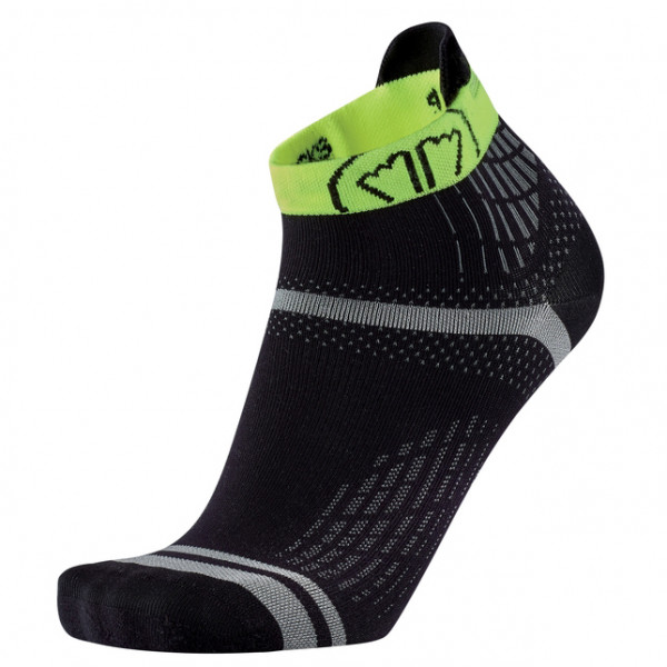 Sidas - Run Feel - Laufsocken Gr 37-38 schwarz von Sidas