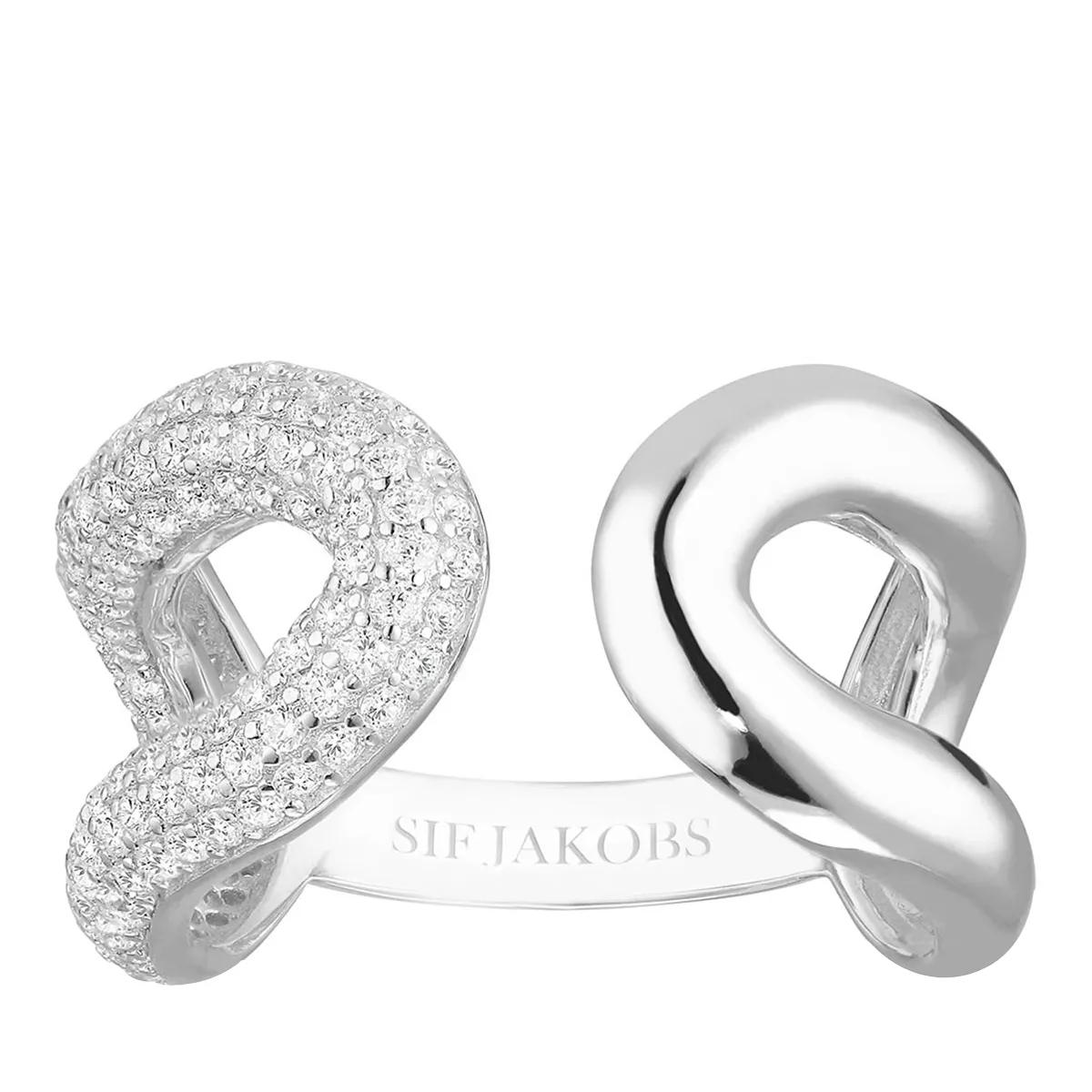 Sif Jakobs Jewellery Armbanduhr - Capri Due Ring - Gr. 54 - in Silber - für Damen von Sif Jakobs Jewellery