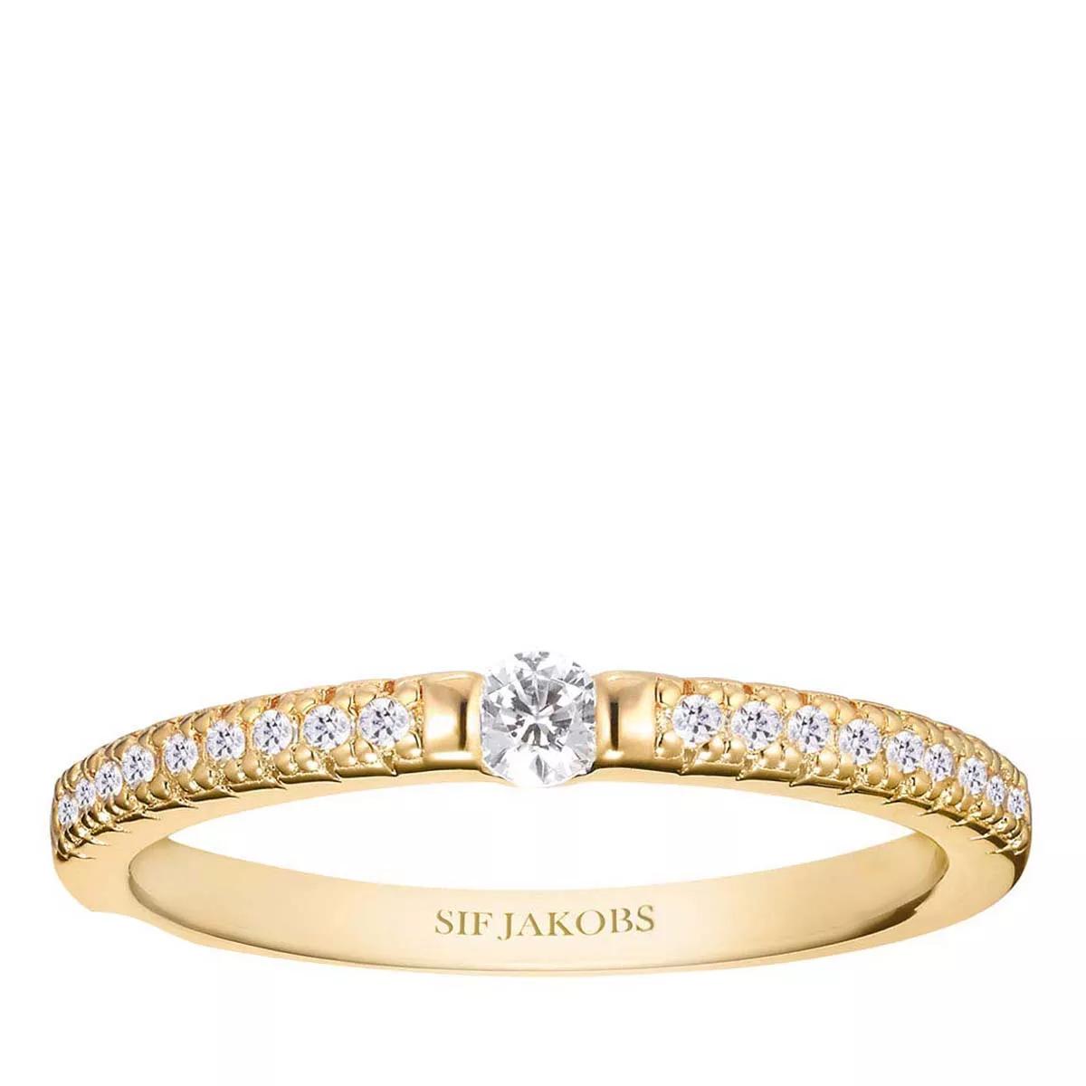 Sif Jakobs Jewellery Armbanduhr - Ellera Uno Ring - Gr. 54 - in Gold - für Damen von Sif Jakobs Jewellery