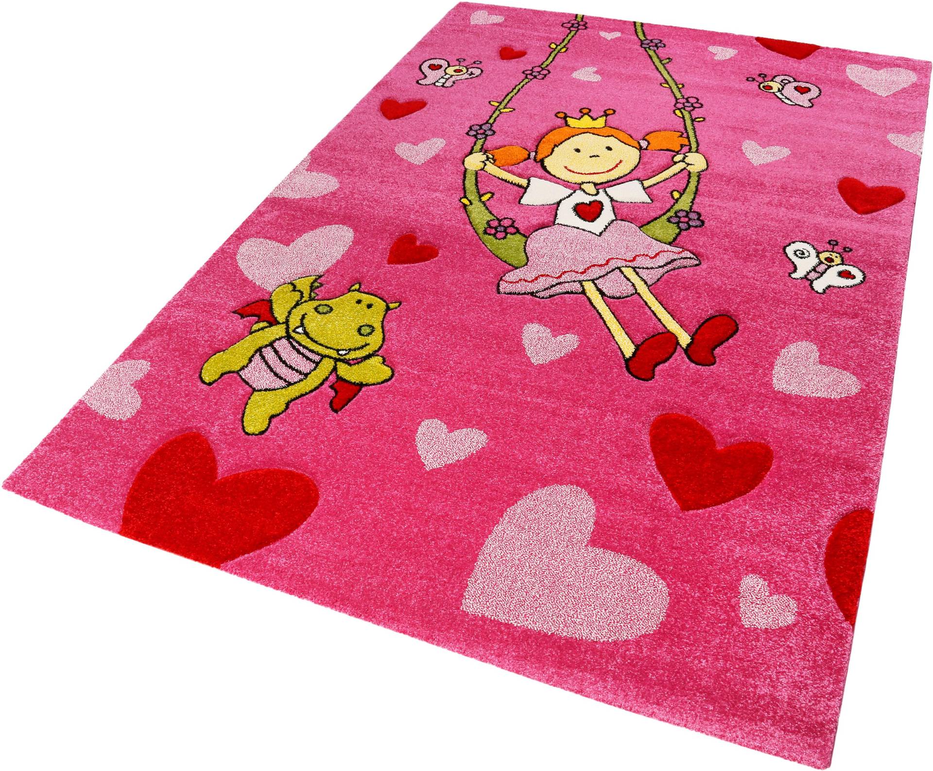 Sigikid Kinderteppich »Pinky Queeny«, rechteckig von sigikid