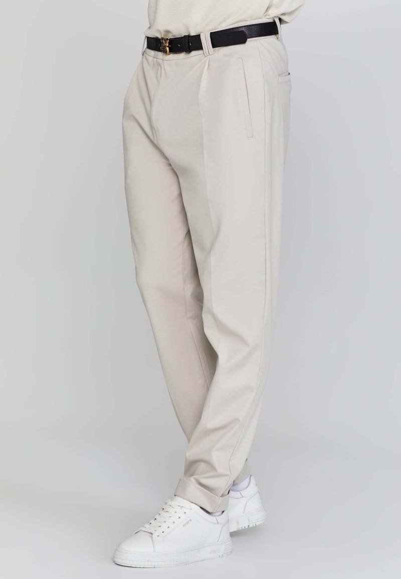 Chinohose Smart Chino Herren Beige 30 von Sik Silk