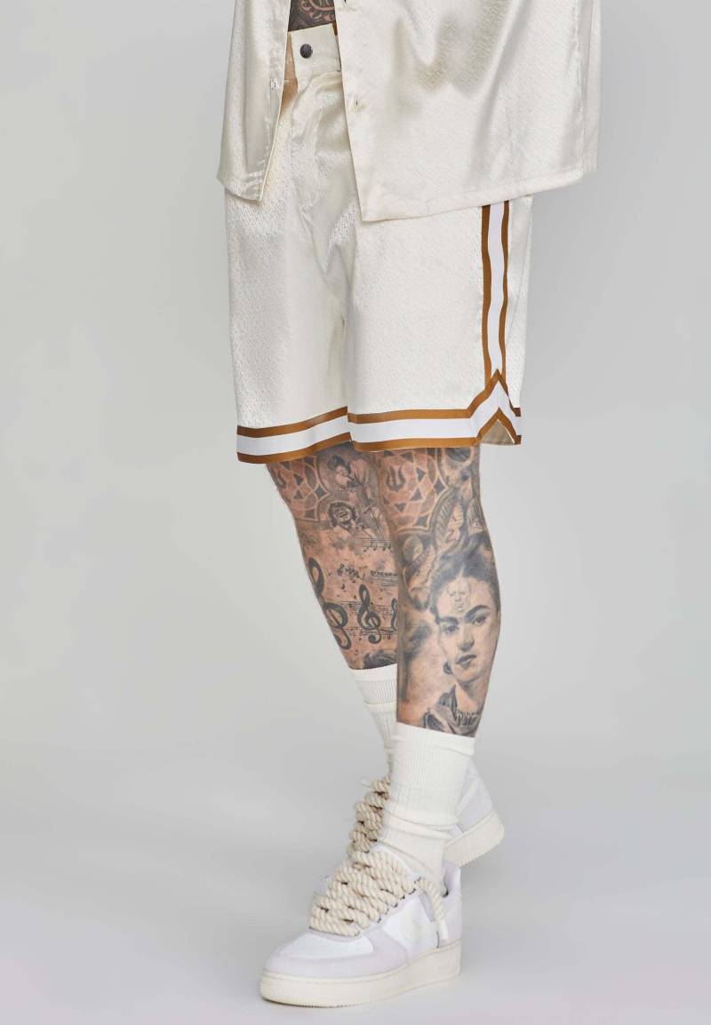 Shorts Resort Shorts In Ecru Herren Beige L von Sik Silk