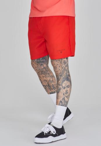 SikSilk Badehose Swim Shorts - rot (Grösse: L) von SikSilk