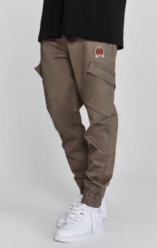 SikSilk Cargohosen Cargo Pants - braun (Grösse: S) von SikSilk