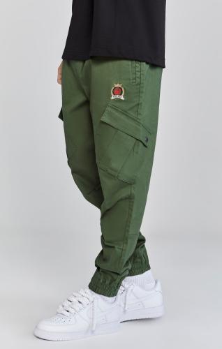 SikSilk Cargohosen Cargo Pants - grün (Grösse: S) von SikSilk