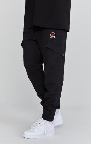 SikSilk Cargohosen Cargo Pants - schwarz (Grösse: M) von SikSilk