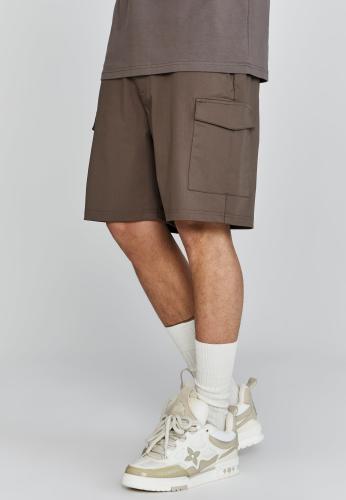 SikSilk Cargoshorts Cargo Shorts - braun (Grösse: L) von SikSilk