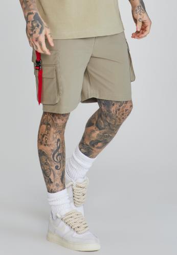 SikSilk Cargoshorts Cargo Shorts - grün (Grösse: M) von SikSilk