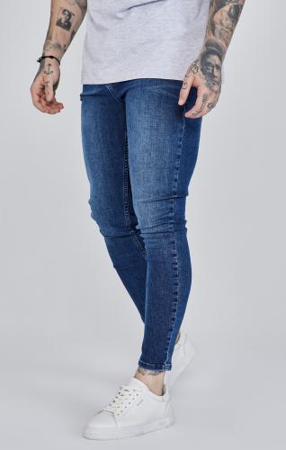 SikSilk Jeans Skinny Jeans - blau (Grösse: 28R) von SikSilk