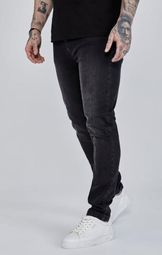 SikSilk Jeans Slim Fit Jeans - schwarz (Grösse: 28R) von SikSilk