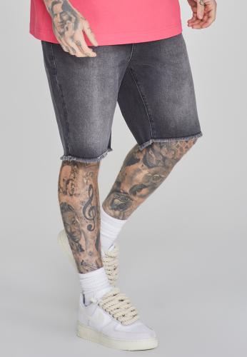 SikSilk Jeansshorts Denim Shorts - schwarz (Grösse: 30R) von SikSilk