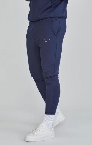 SikSilk Jogginghosen Essentials Poly Joggers - navy (Grösse: L) von SikSilk