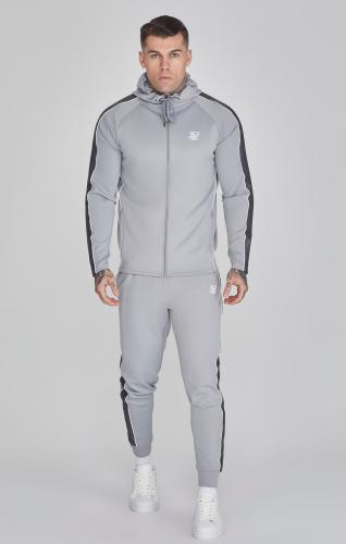 SikSilk Kleidungsset Hoodie and Joggers Set - hellgrau (Grösse: L) von SikSilk