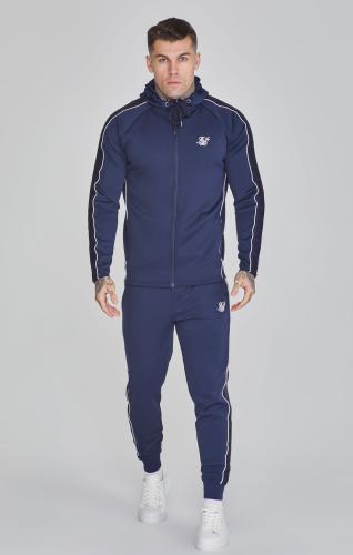 SikSilk Kleidungsset Hoodie and Joggers Set - navy (Grösse: M) von SikSilk