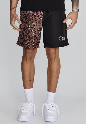 SikSilk Shorts Animal Print Shorts - schwarz (Grösse: M) von SikSilk