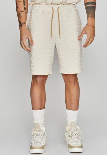 SikSilk Sweatshorts Towelling Shorts - beige (Grösse: M) von SikSilk