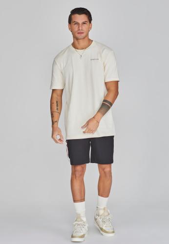 SikSilk T-Shirt Graphic T-Shirt - beige (Grösse: S) von SikSilk