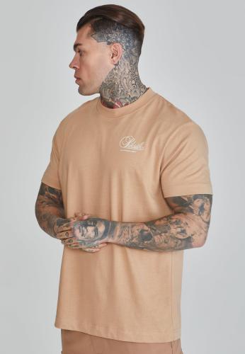 SikSilk T-Shirt Graphic T-Shirt - braun (Grösse: L) von SikSilk