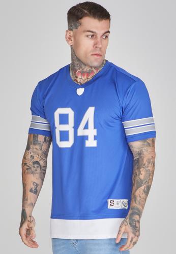 SikSilk T-Shirt Sports T-Shirt - blau (Grösse: L) von SikSilk