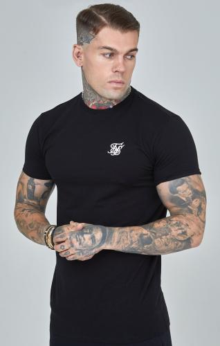 SikSilk T-Shirts Essentials T-Shirt - schwarz (Grösse: L) von SikSilk