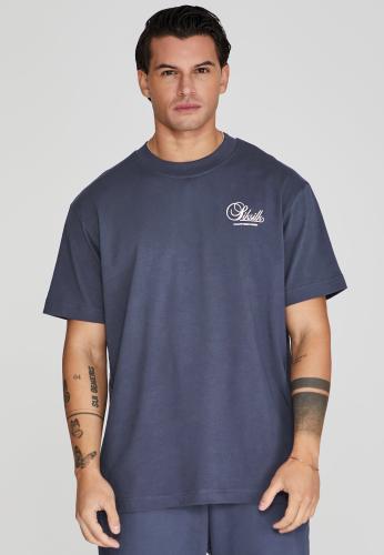 SikSilk T-Shirts Graphic T-Shirt - blau (Grösse: L) von SikSilk