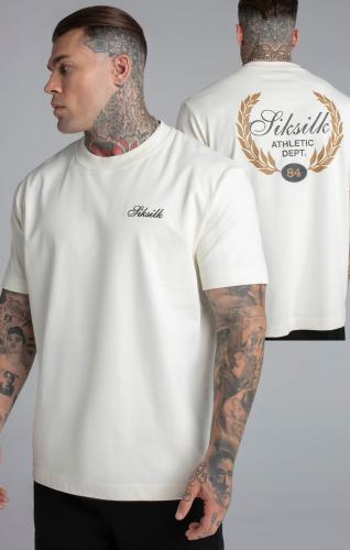 SikSilk T-Shirts Graphic T-Shirt - weiss (Grösse: M) von SikSilk