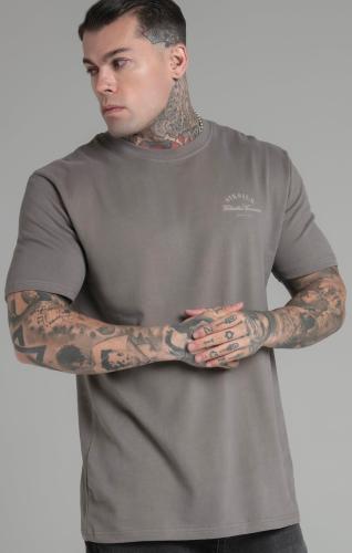 SikSilk T-Shirts Relaxed Fit T-Shirt - braun (Grösse: L) von SikSilk