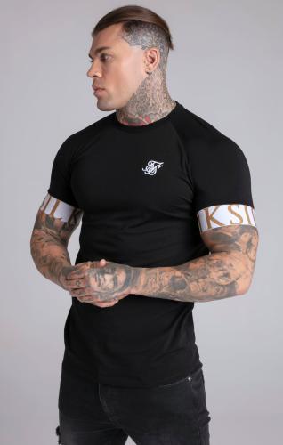 SikSilk T-Shirts Tech T-Shirt - schwarz (Grösse: L) von SikSilk