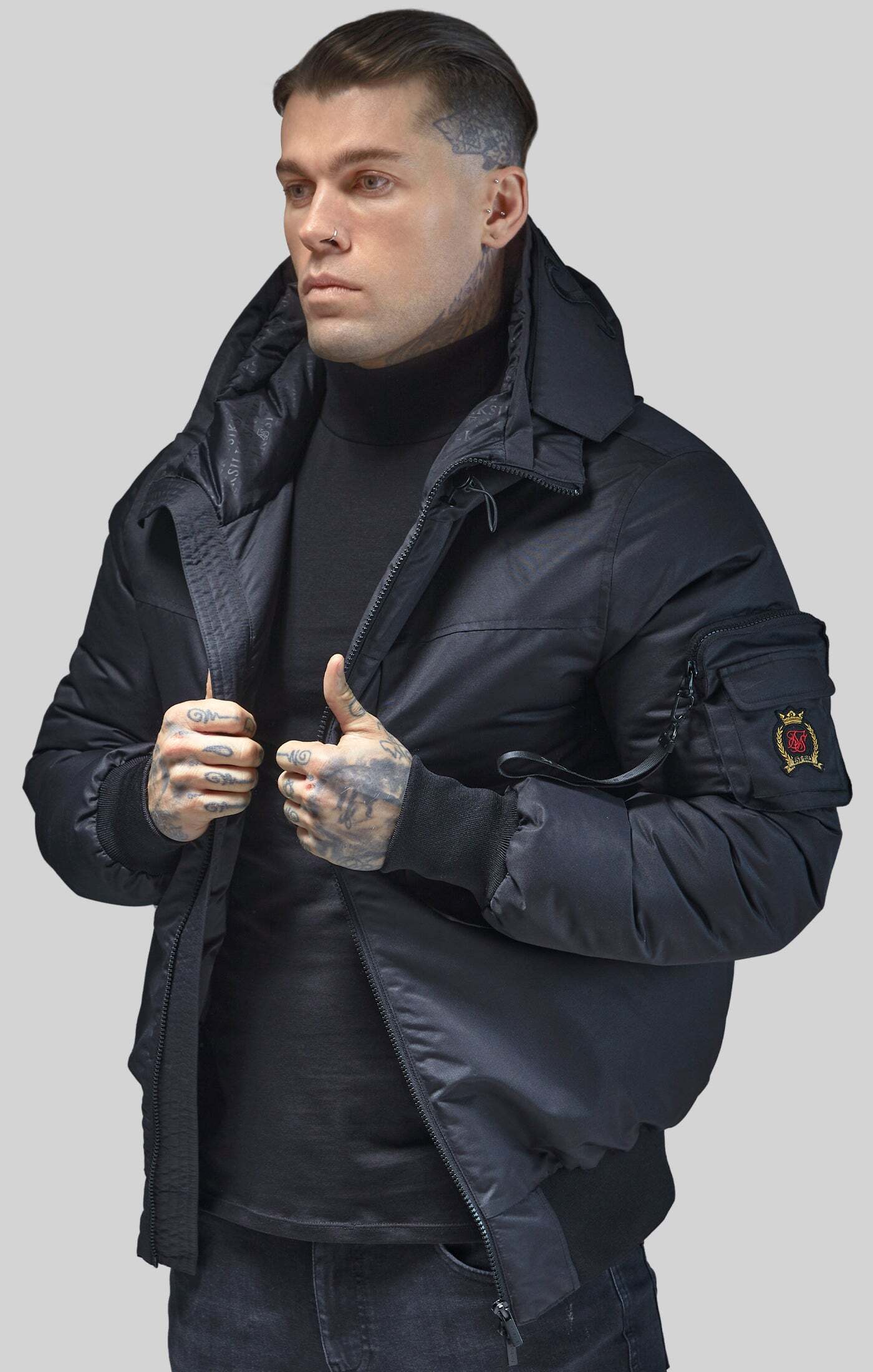 Siksilk Bomberjacke »Siksilk Bomberjacke Bomber Jacket« von SikSilk