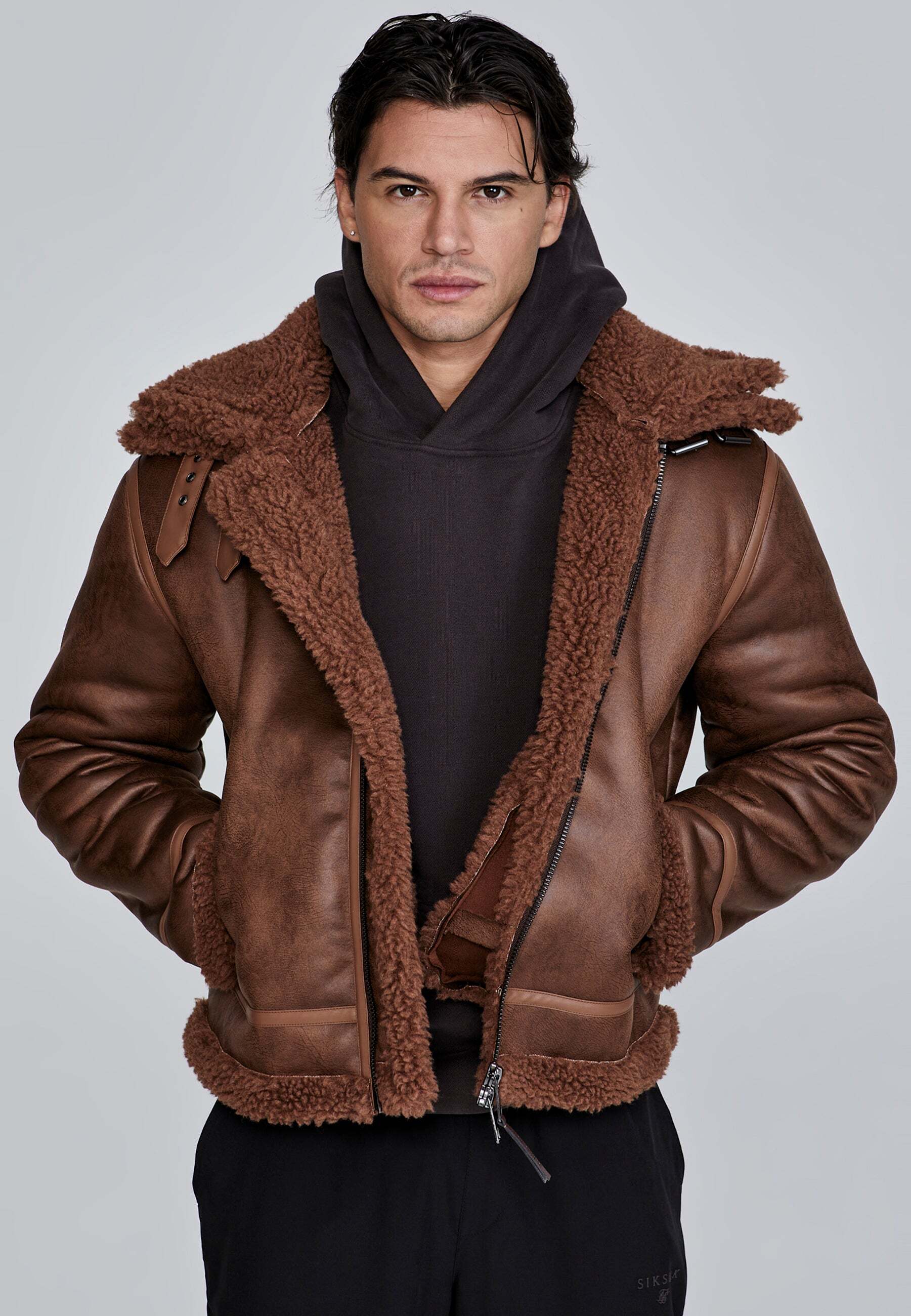 Siksilk Funktionsjacke »Siksilk Jacke Aviator Jacket« von SikSilk