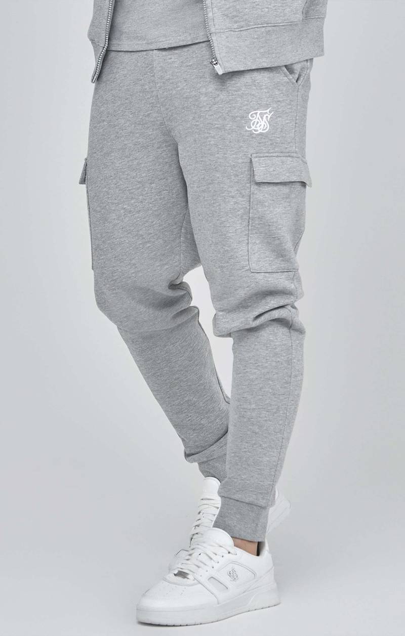 Siksilk Jogginghose »Siksilk Jogginghosen Essentials Cargo Joggers« von SikSilk