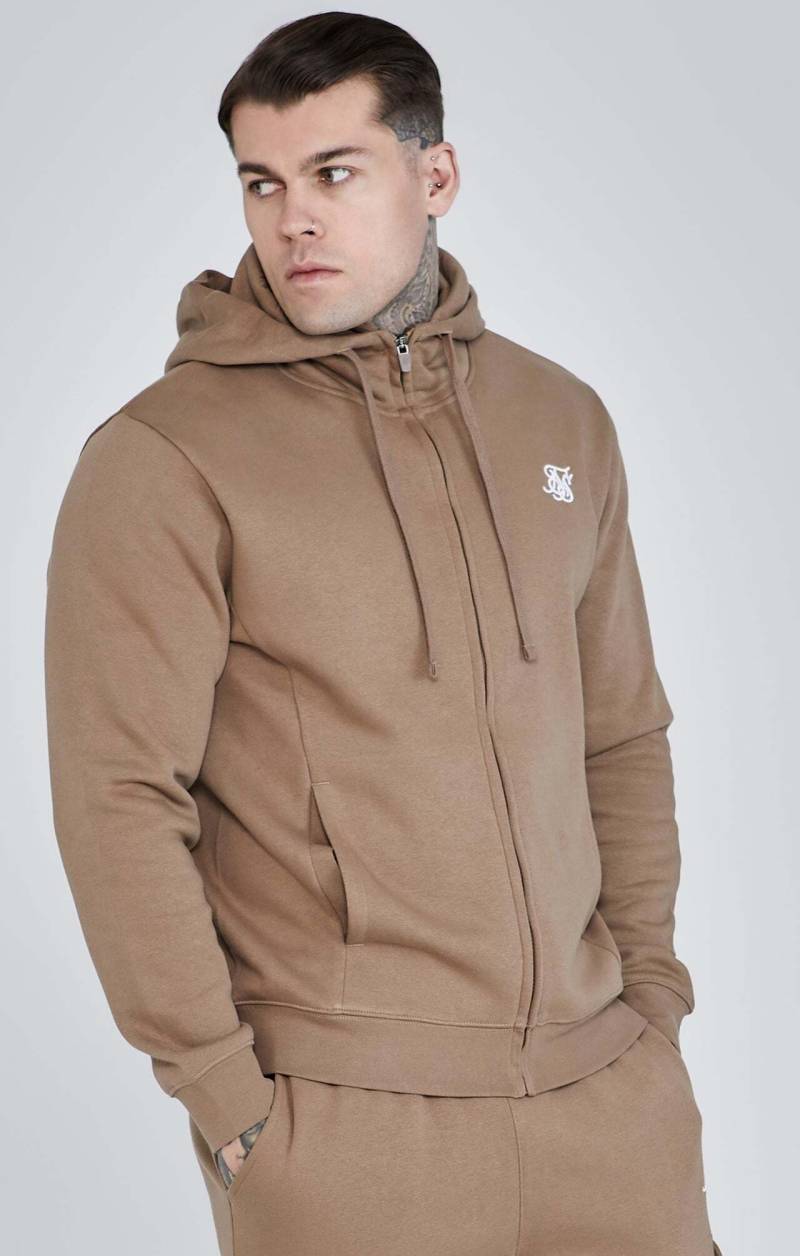 Siksilk Kapuzenpullover »Siksilk Sweatjacken Essentials Full Zip Hoodie« von SikSilk