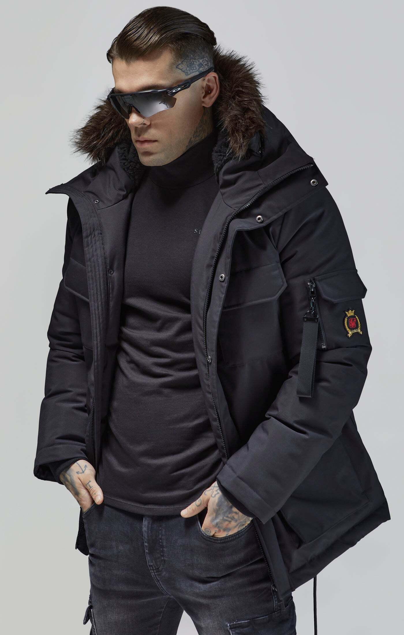 Siksilk Parka »Siksilk Parka Parka« von SikSilk