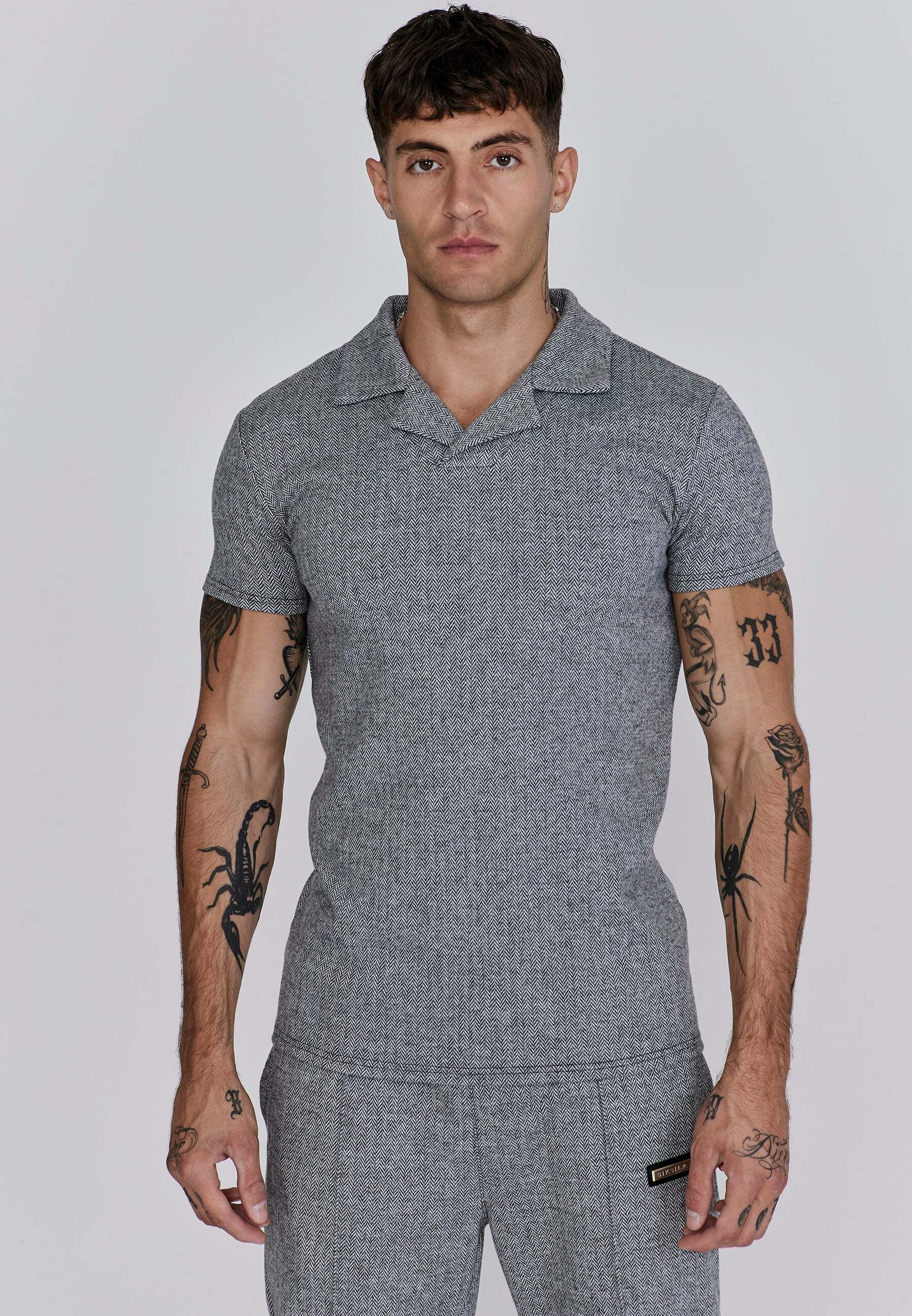 Siksilk Poloshirt »Siksilk Polo Smart T-Shirt« von SikSilk