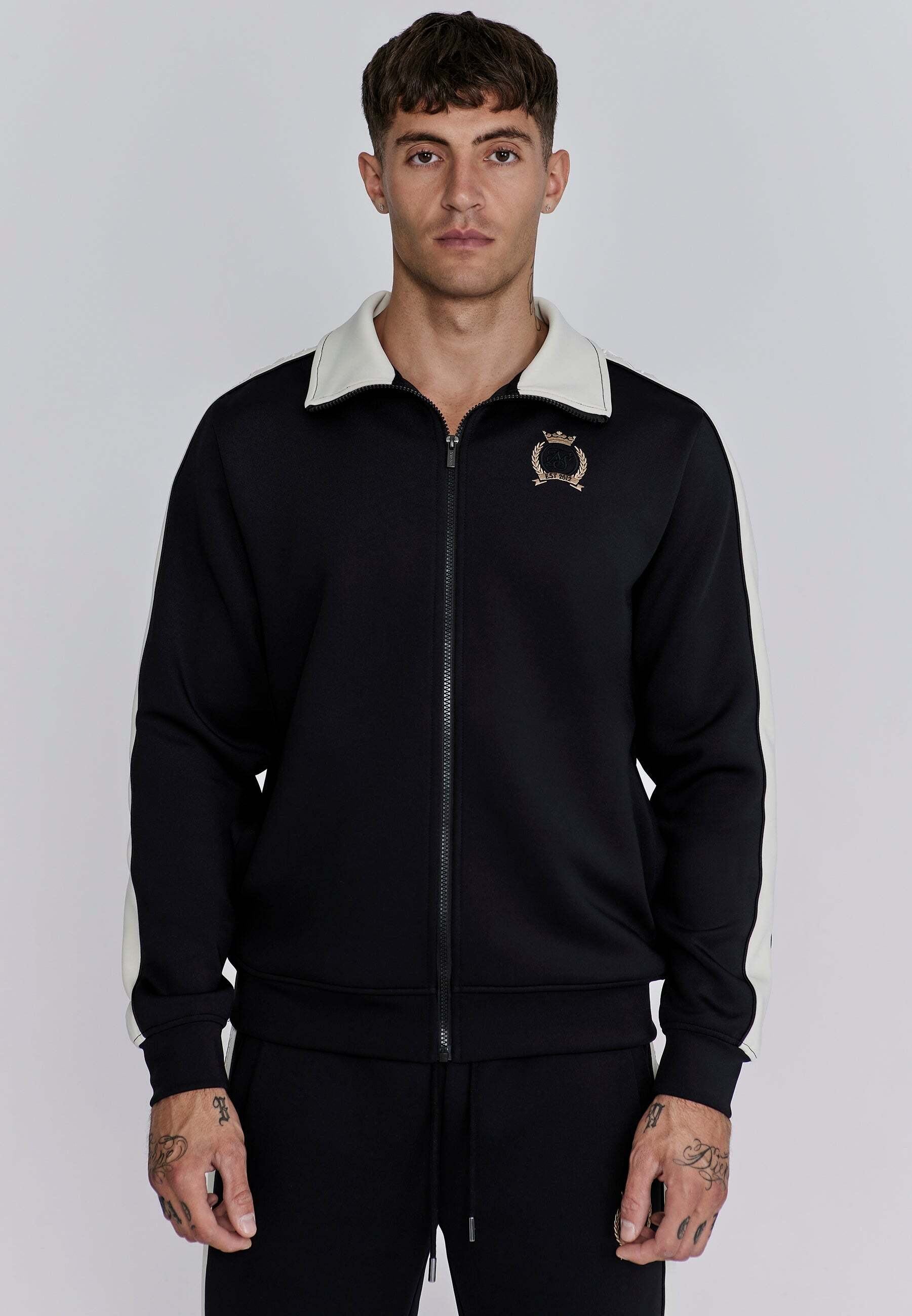 Siksilk Sweatjacke »Siksilk Sweatjacke Crest Track Top« von SikSilk