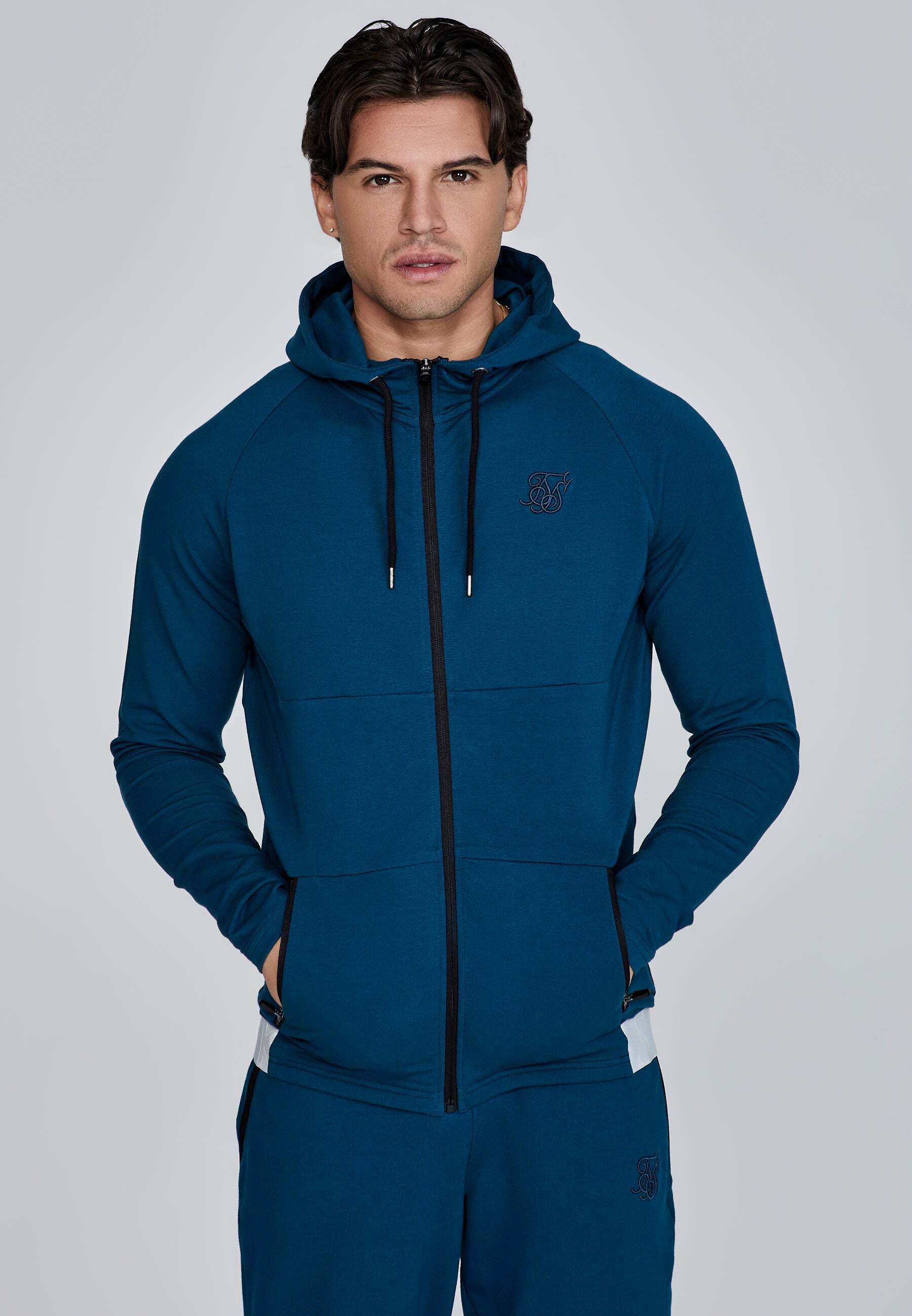 Siksilk Sweatjacke »Siksilk Sweatjacke Full Zip Hoodie« von SikSilk