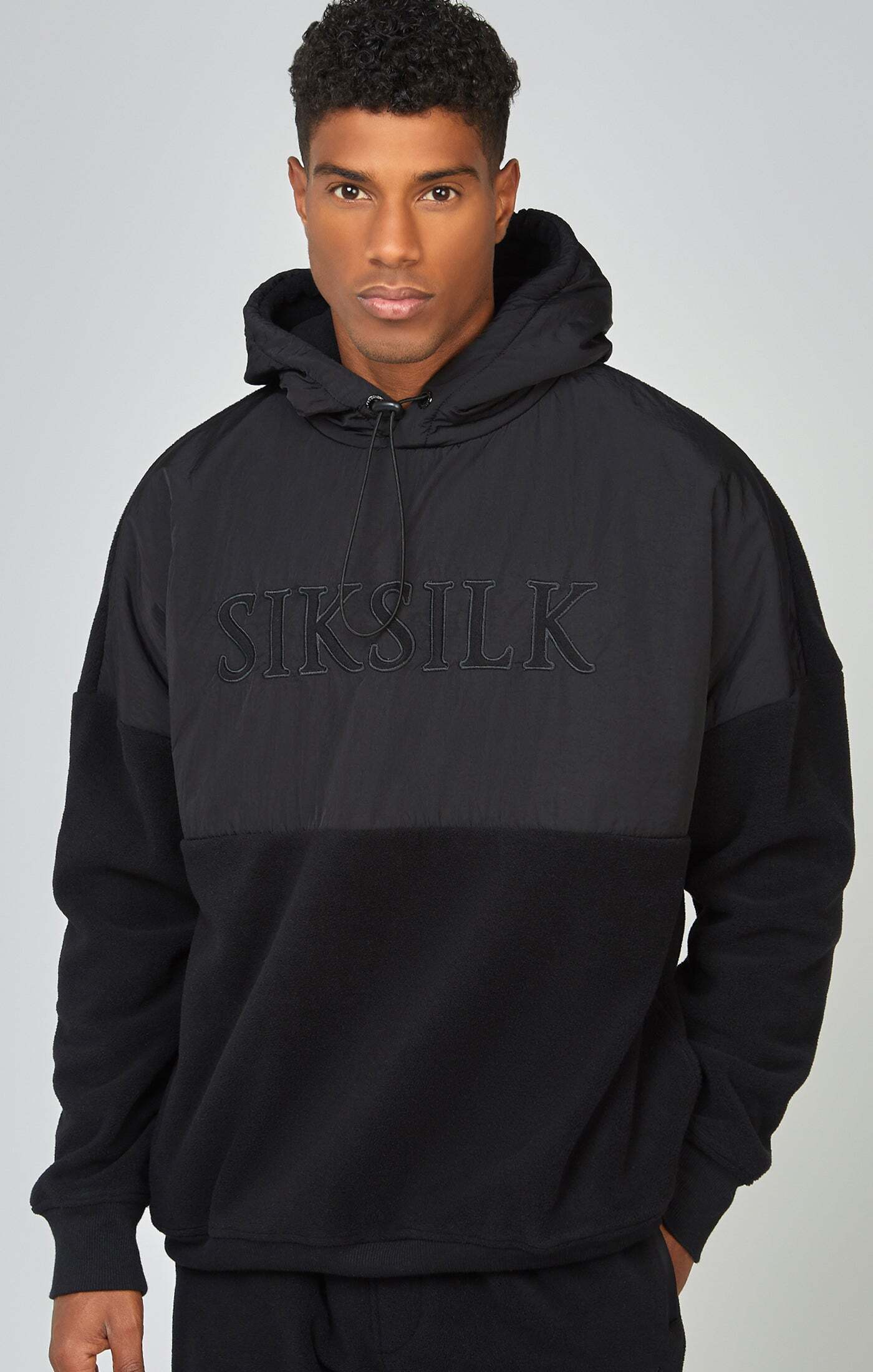 Siksilk Kapuzenpullover »Siksilk Sweatshirts Polar Fleece Cut & Sew Overhead Hoodie« von SikSilk