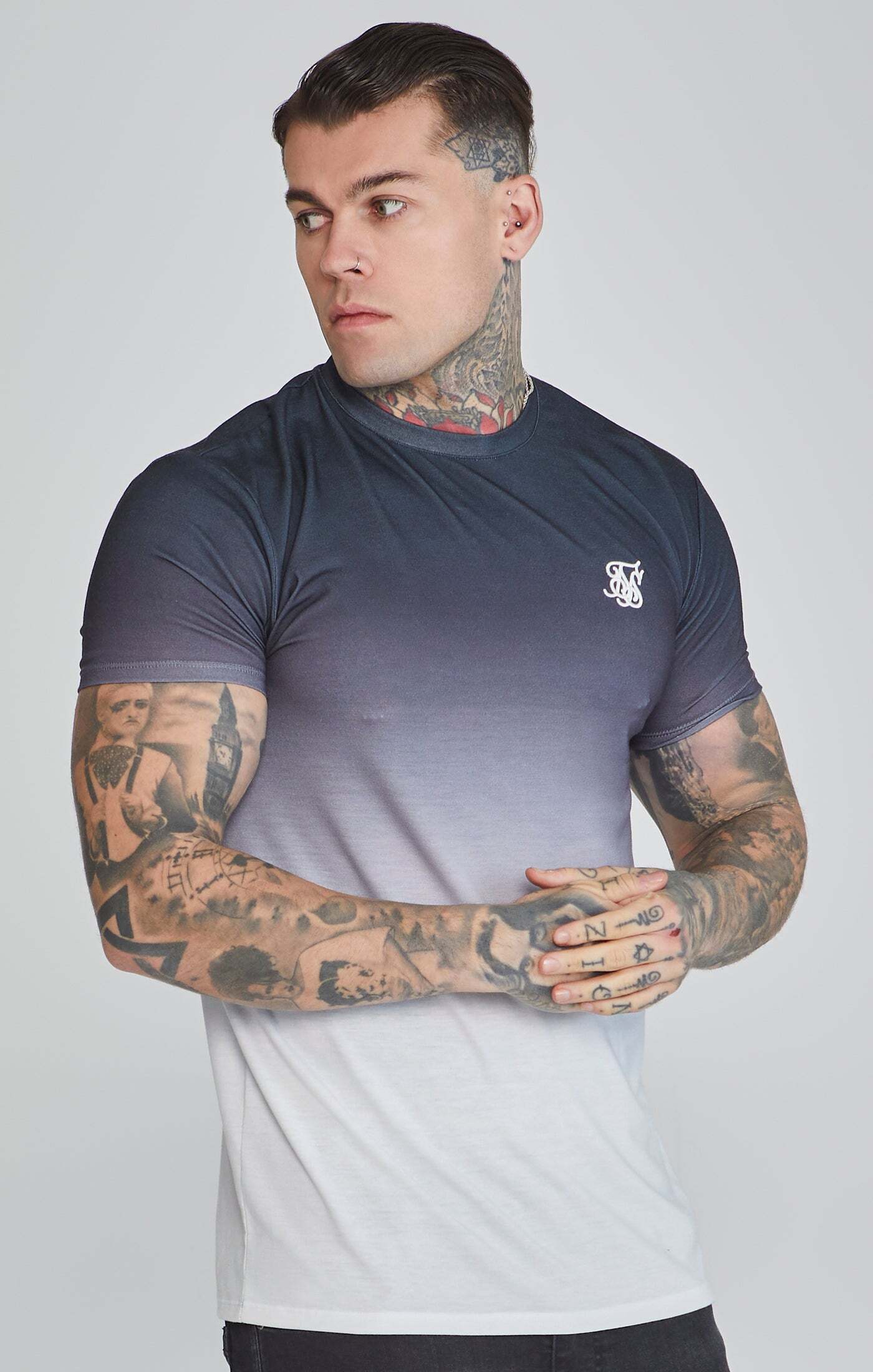 Siksilk T-Shirt »Siksilk T-Shirt Fade T-Shirt« von SikSilk