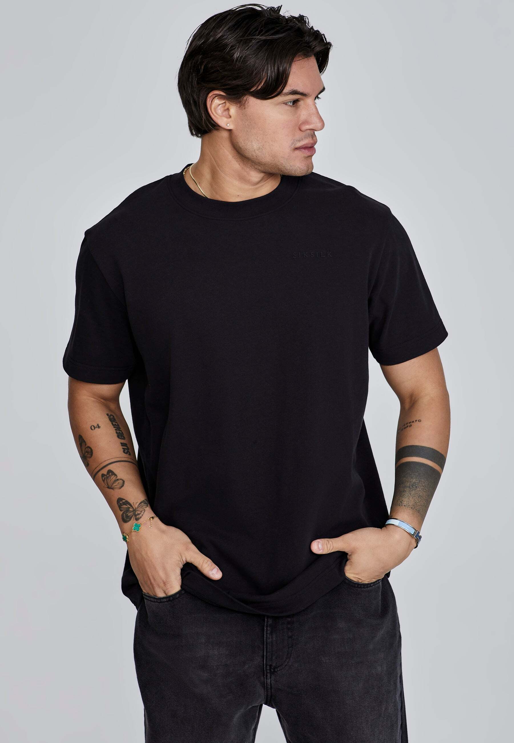 Siksilk T-Shirt »Siksilk T-Shirt Filigree T-Shirt« von SikSilk