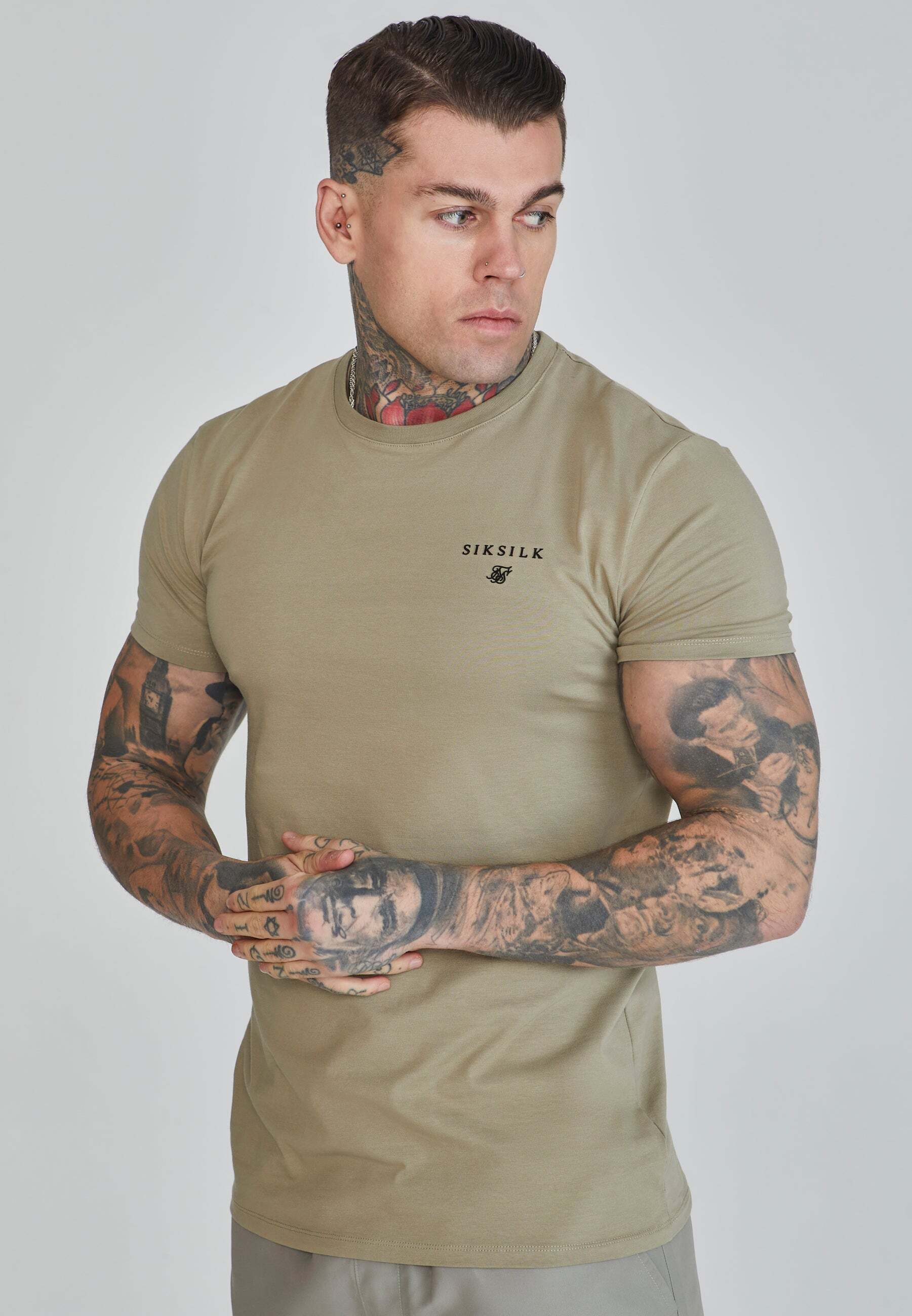 Siksilk T-Shirt »Siksilk T-Shirt Muscle Fit T-Shirt« von SikSilk