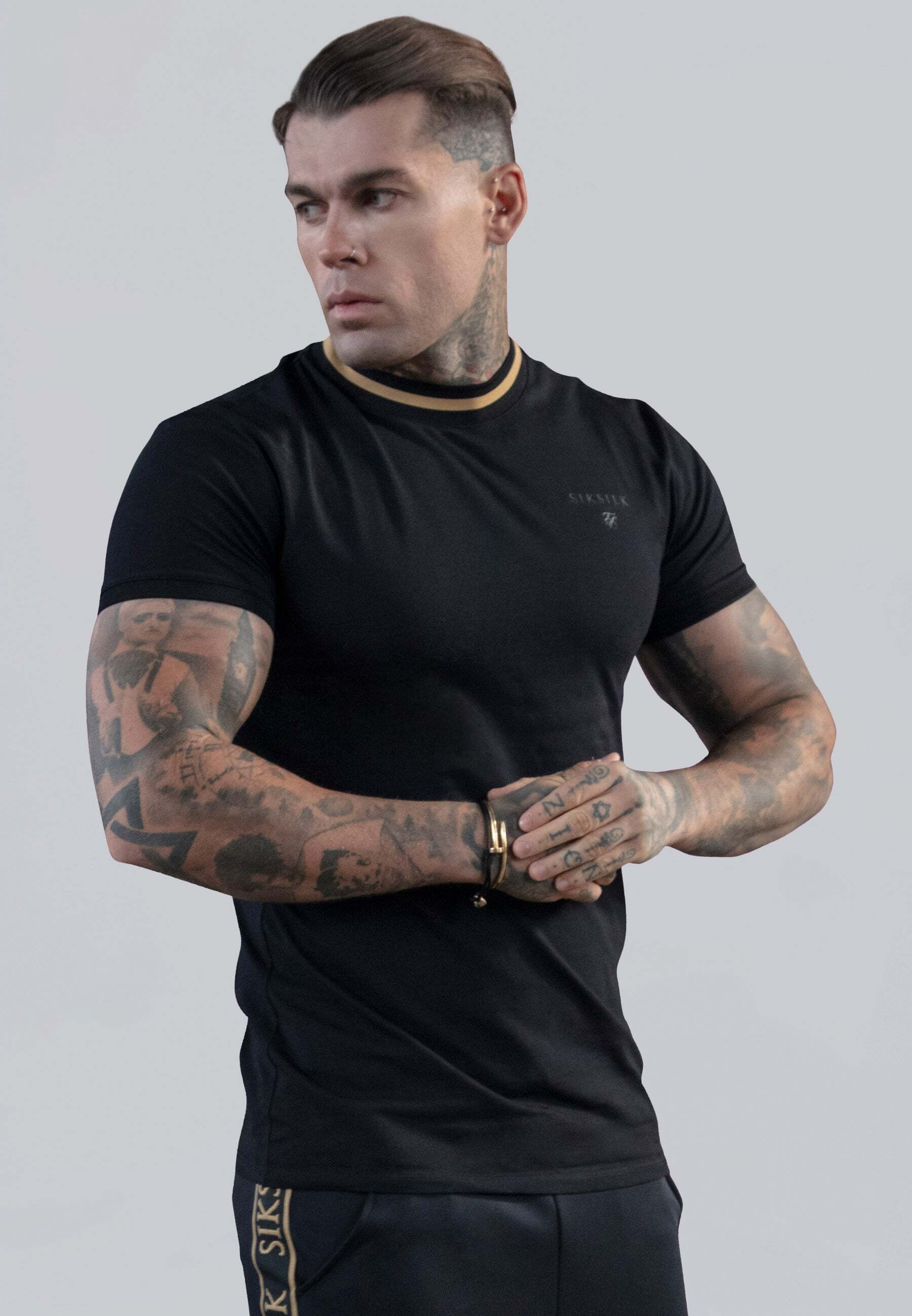 Siksilk T-Shirt »Siksilk T-Shirt Muscle Fit T-Shirt« Siksilk T-Shirt »Siksilk T-Shirt Muscle Fit T-Shirt« von SikSilk