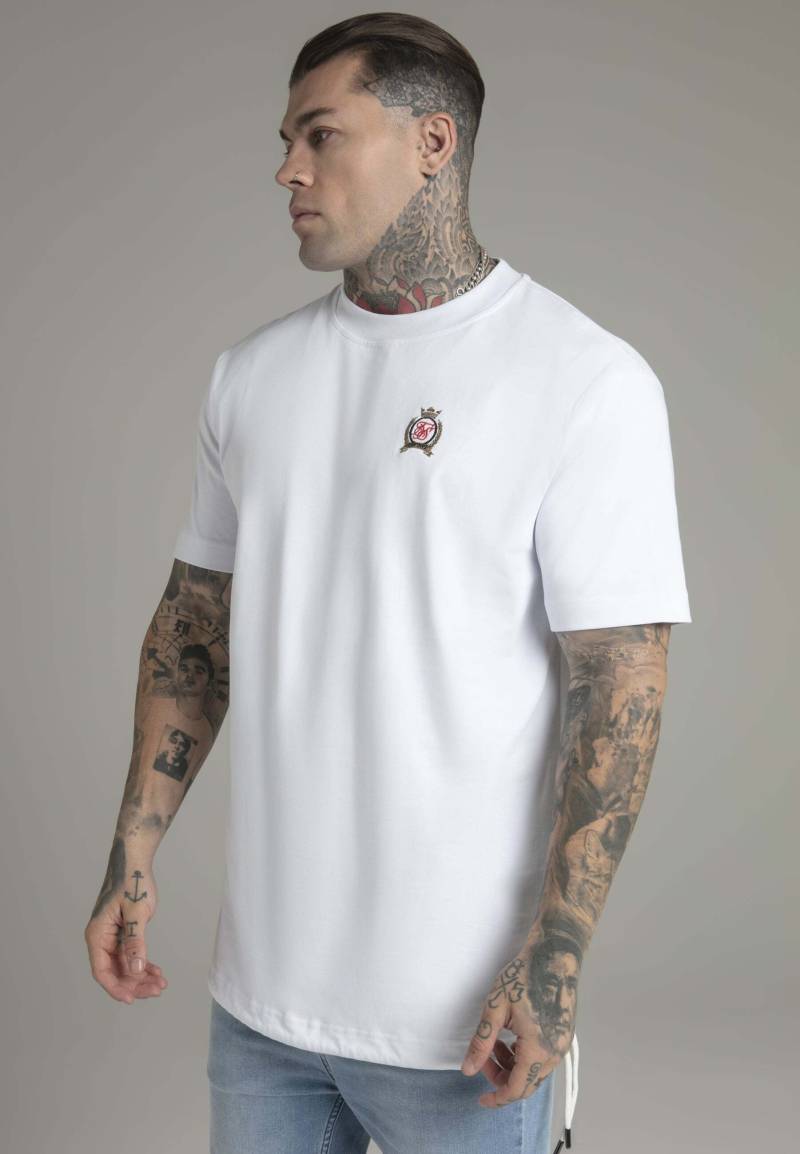 Siksilk T-Shirt »Siksilk T-Shirt Oversized T-Shirt in White« von SikSilk