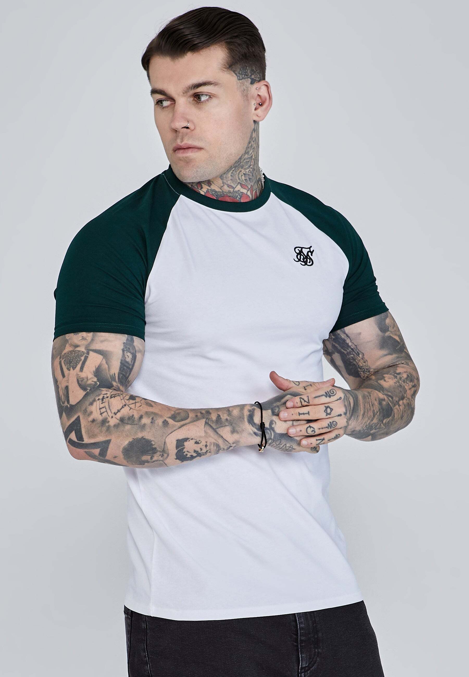 Siksilk T-Shirt »Siksilk T-Shirt Raglan T-Shirt« von SikSilk