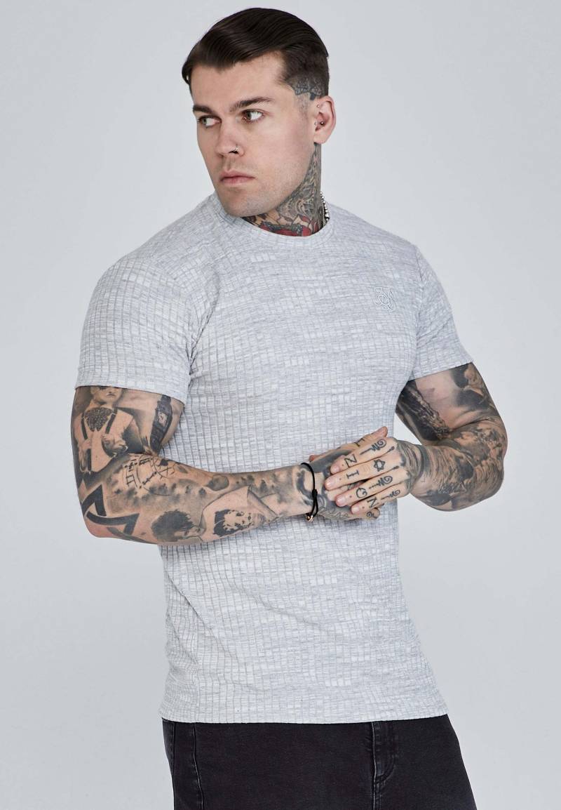 Siksilk T-Shirt »Siksilk T-Shirt Rib Knit T-Shirt« von SikSilk