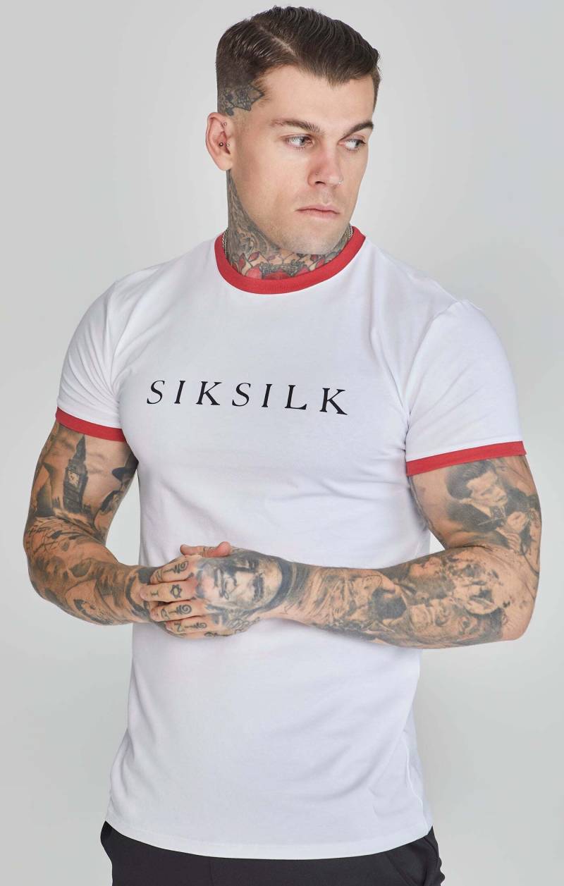 Siksilk T-Shirt »Siksilk T-Shirt Ringer T-Shirt« von SikSilk