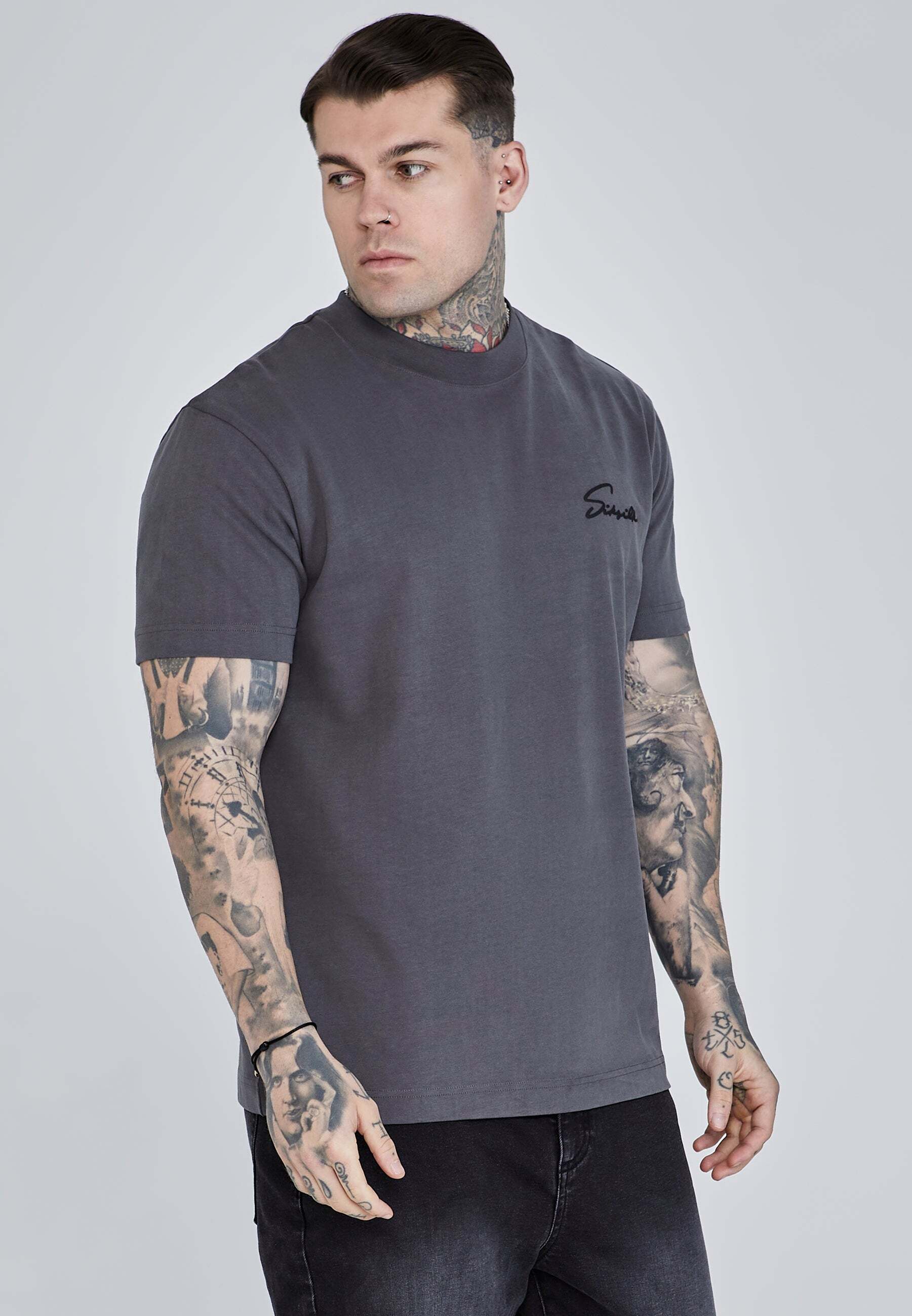 Siksilk T-Shirt »Siksilk T-Shirt Script T-Shirt« von SikSilk