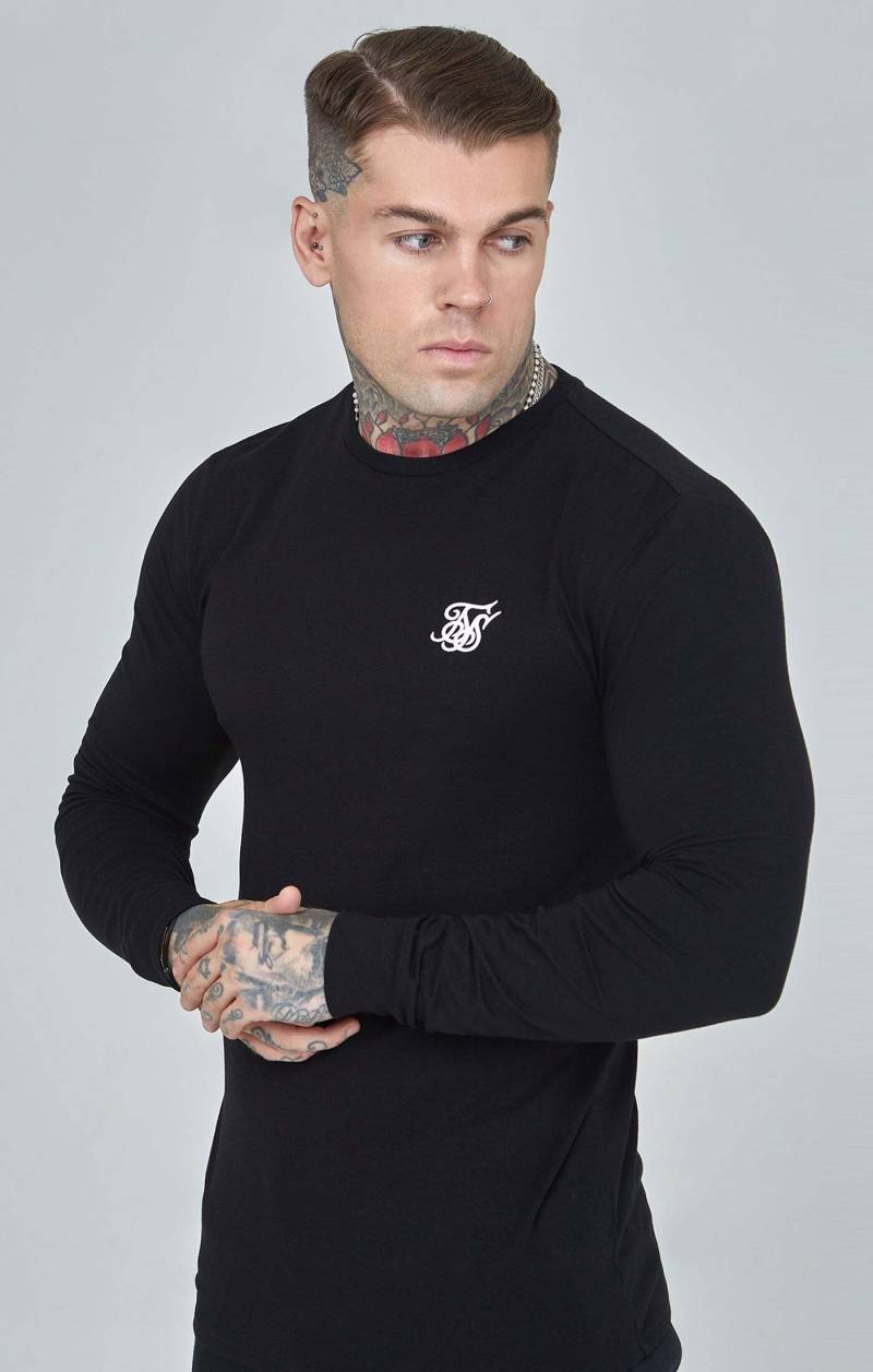 Siksilk T-Shirt »Siksilk T-Shirts Essentials Long Sleeve T-Shirt« von SikSilk