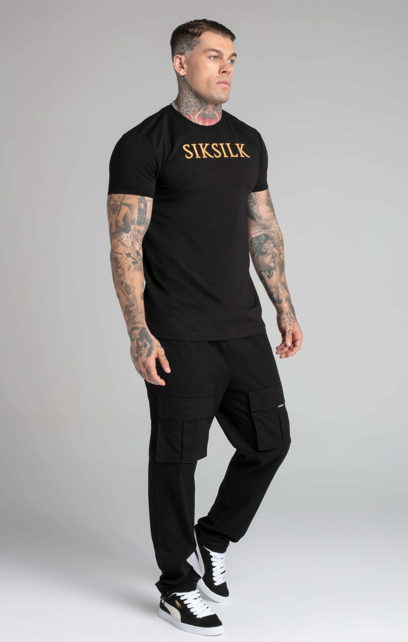 Siksilk T-Shirt »Siksilk T-Shirts Muscle Fit T-Shirt« Siksilk T-Shirt »Siksilk T-Shirts Muscle Fit T-Shirt« von SikSilk