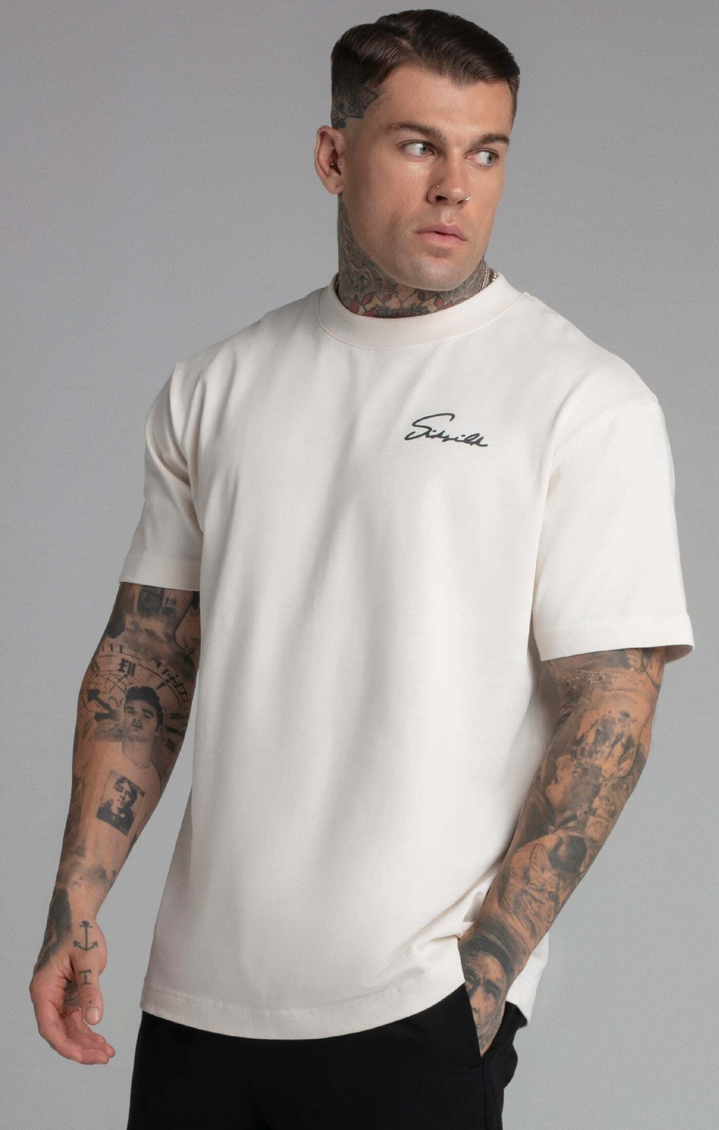 Siksilk T-Shirt »Siksilk T-Shirts Script T-Shirt« von SikSilk